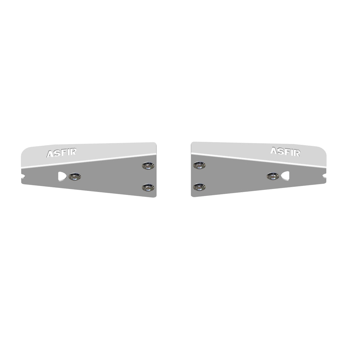 Asfir 4x4 Kawasaki Mule Pro DX Front Arm Protectors Diesel Aluminum Pair