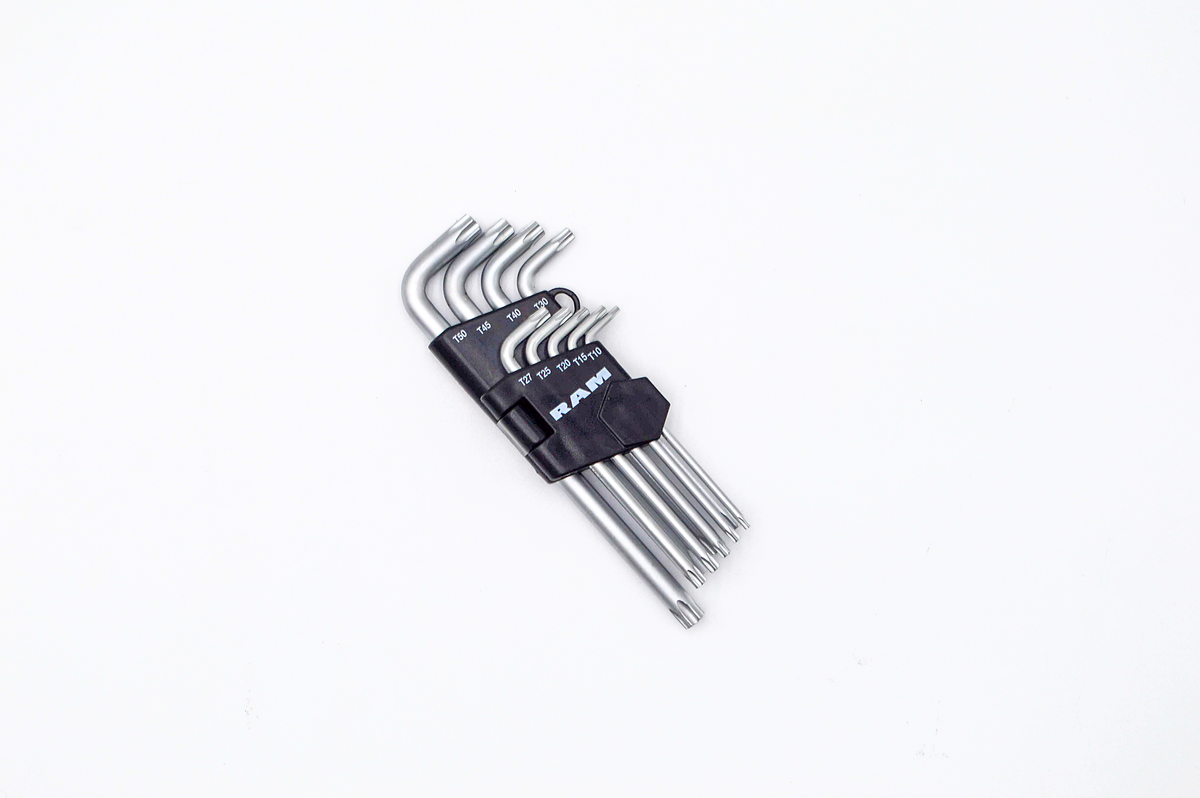 9-Piece Long Arm Torx Key Set