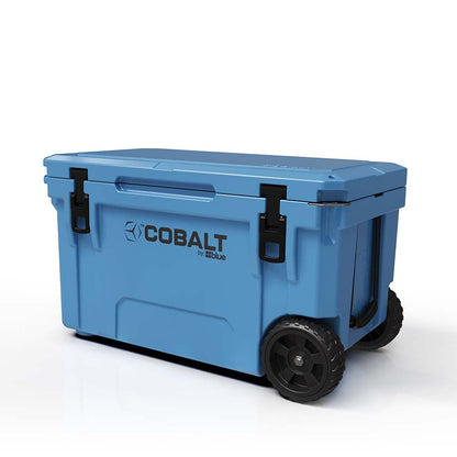 Cobalt 55 Quart with Wheels Roto-Molded Super Cooler - Promo