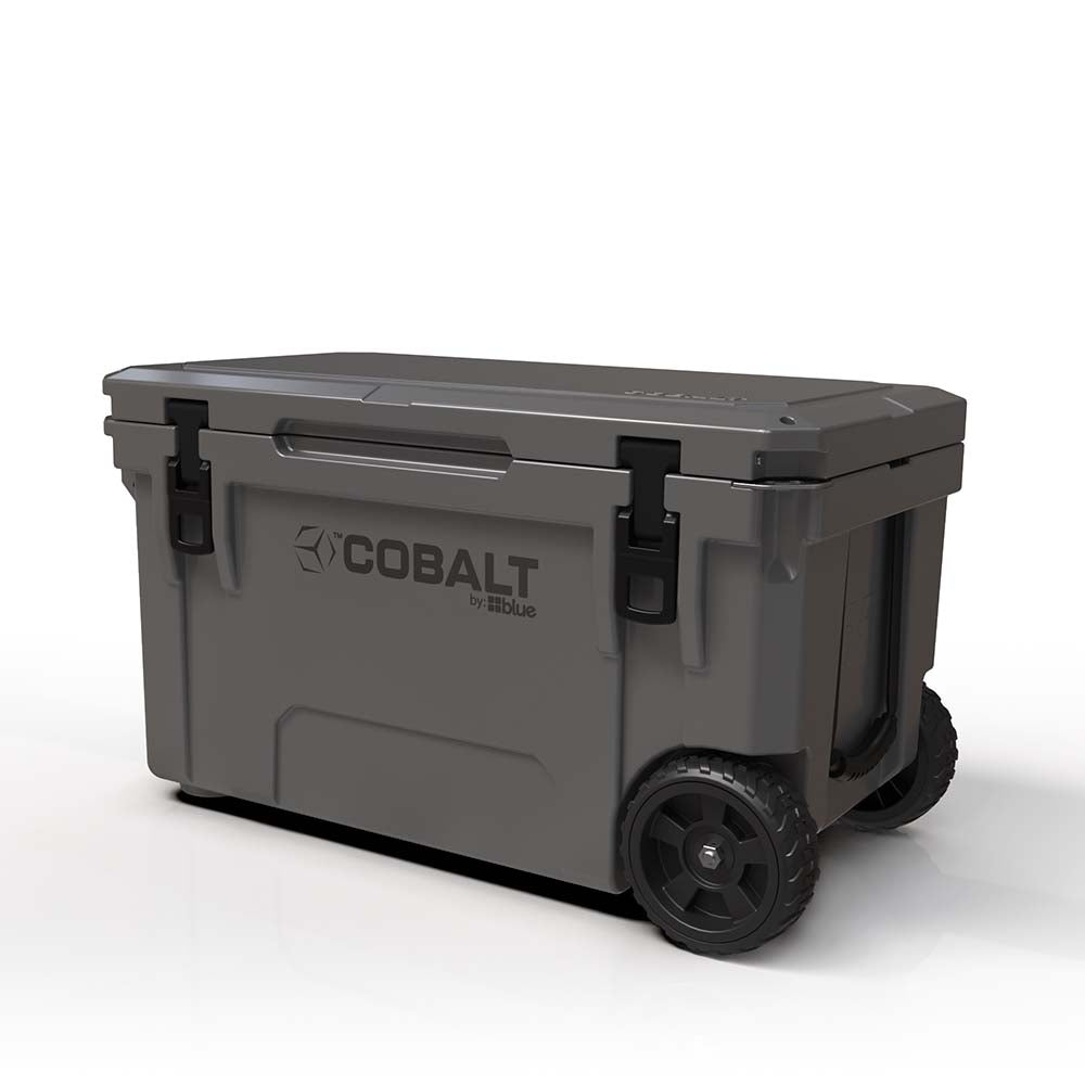 Cobalt 55 Quart with Wheels Roto-Molded Super Cooler - Promo
