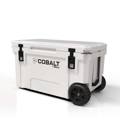 Cobalt 55 Quart with Wheels Roto-Molded Super Cooler - Promo