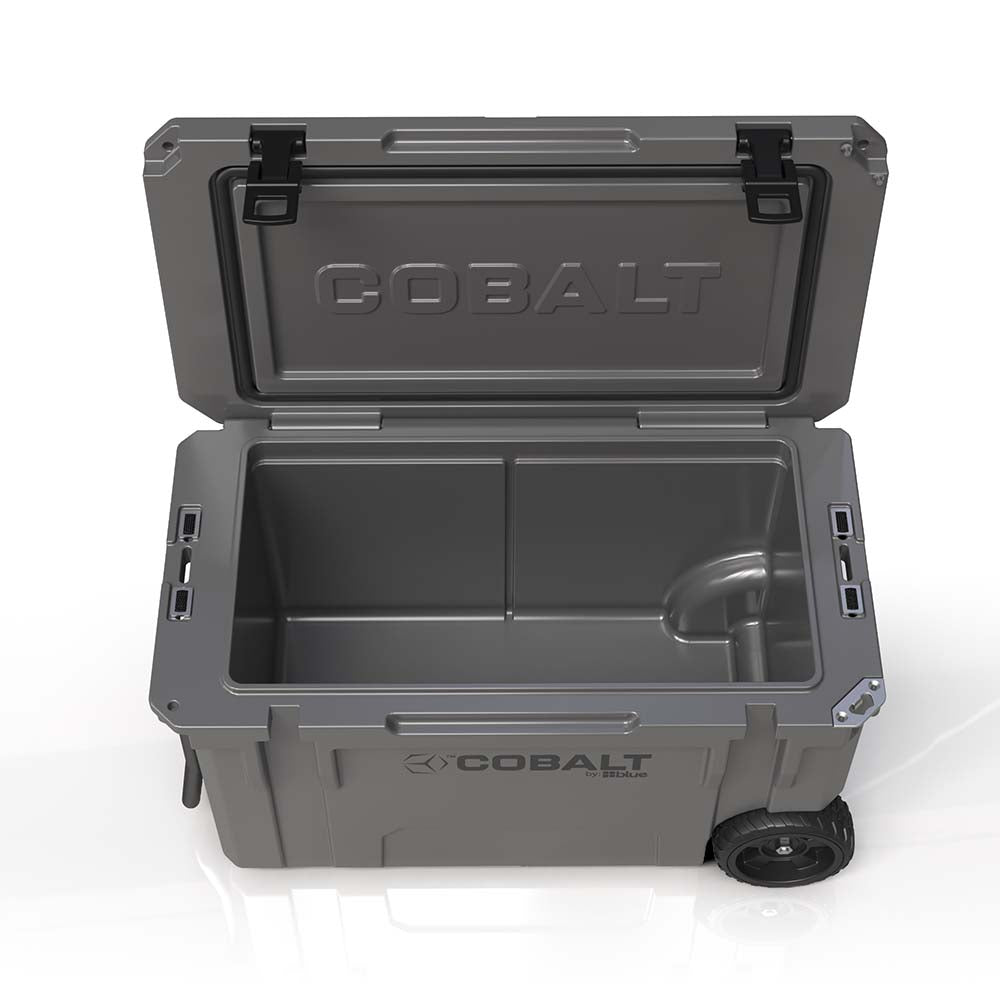 Cobalt 55 Quart with Wheels Roto-Molded Super Cooler - Promo