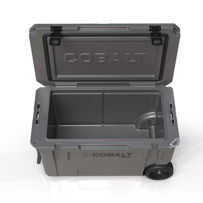 Cobalt 55 Quart with Wheels Roto-Molded Super Cooler - Promo