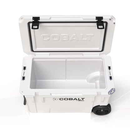 Cobalt 55 Quart with Wheels Roto-Molded Super Cooler - Promo