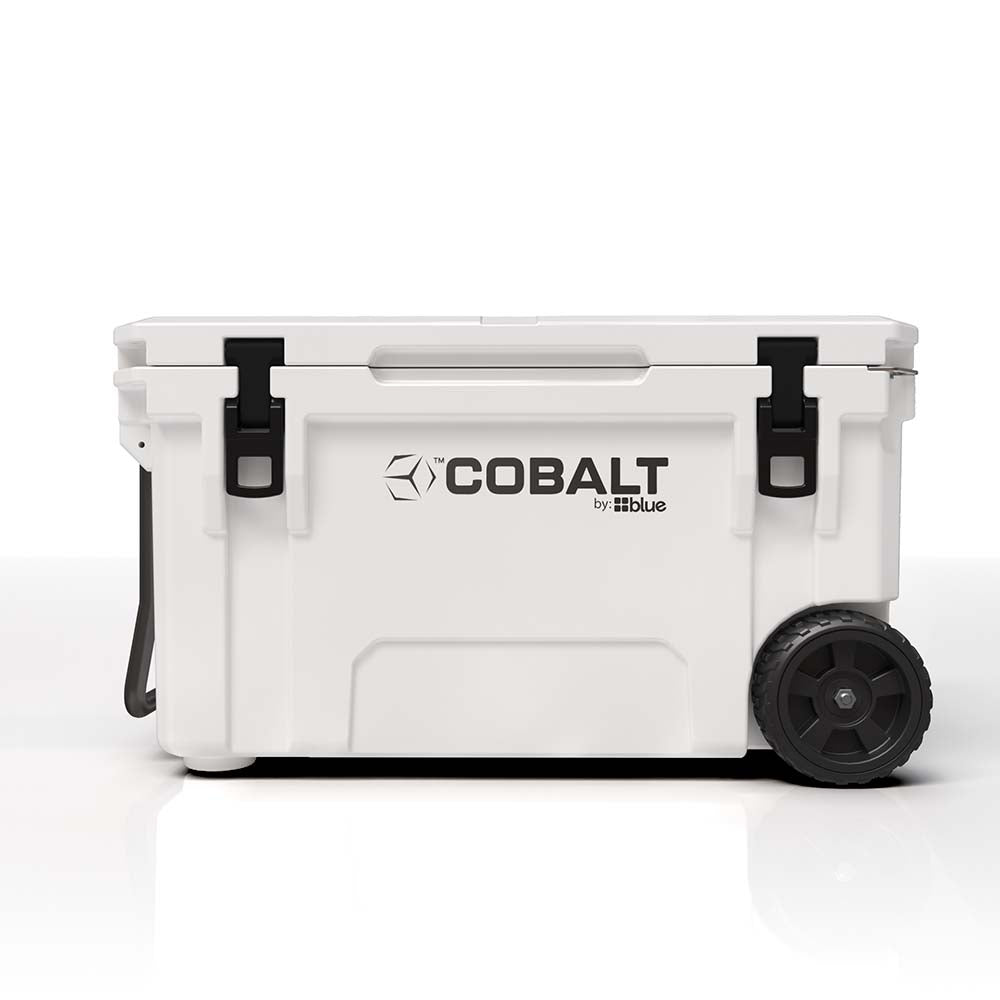 Cobalt 55 Quart with Wheels Roto-Molded Super Cooler - Promo