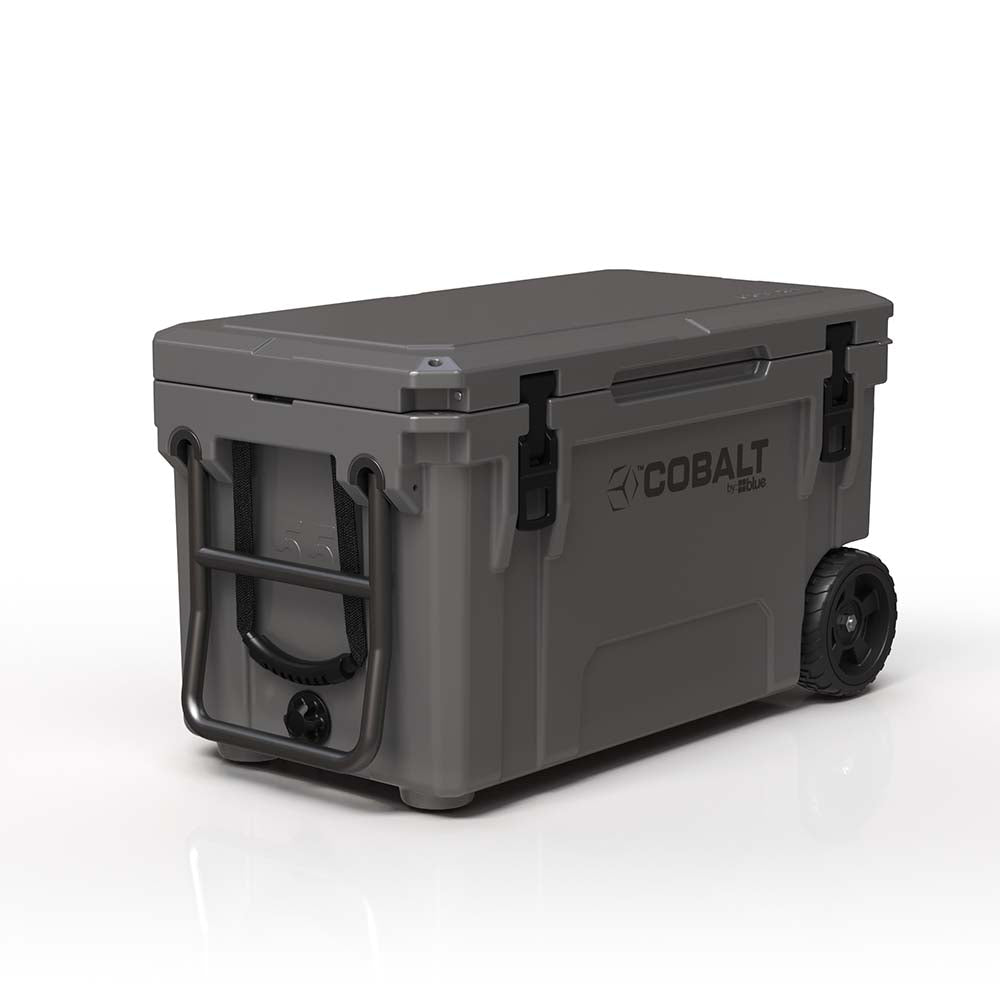 Cobalt 55 Quart with Wheels Roto-Molded Super Cooler - Promo