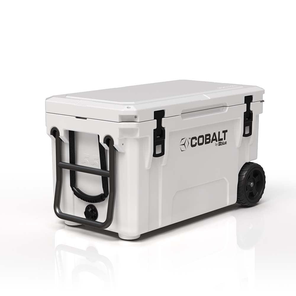 Cobalt 55 Quart with Wheels Roto-Molded Super Cooler - Promo