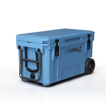Cobalt 55 Quart with Wheels Roto-Molded Super Cooler - Promo
