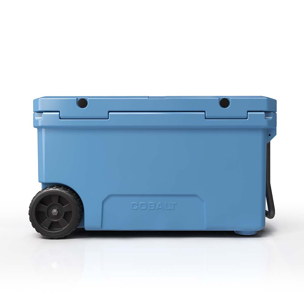 Cobalt 55 Quart with Wheels Roto-Molded Super Cooler - Promo