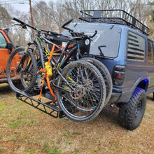 Swing Away Hitch Cargo Carrier & Bike Rack for SUVs, Trucks & RVs | rucRak GUNNY