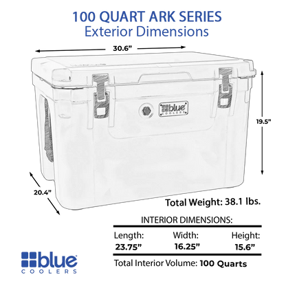 100 Quart Ark Series Roto-Molded Cooler