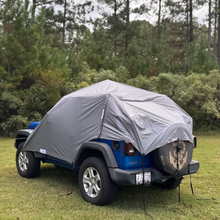 2-in-1 Jeep Wrangler JK & JL 2-Door Trail Cover + Sun Shade