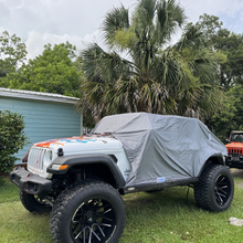 2-in-1 Jeep Wrangler JLU 4-Door Trail Cover + Sun Shade