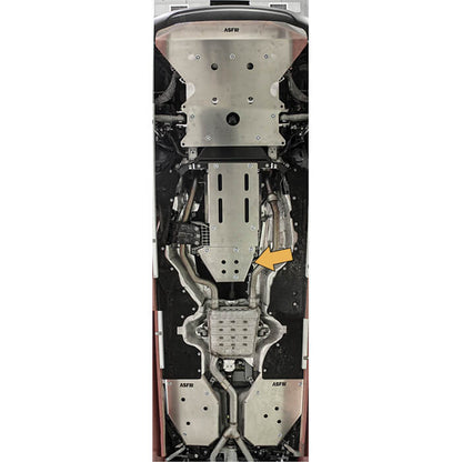 Jeep Grand Cherokee WL Transfer Case Skid Plate | WITH Quadra-Trac I