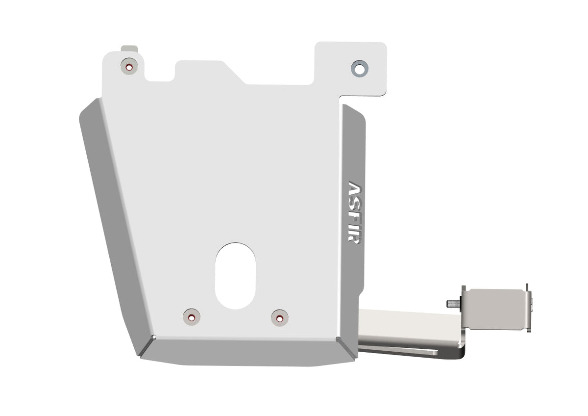 Asfir 4x4 Transfer Case Skid Plate for Toyota Land Cruiser 250, 6th Gen 4Runner, and Tacoma Hybrid (1/4" Aluminum)