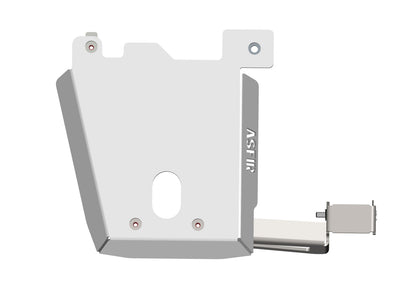 Asfir 4x4 Transfer Case Skid Plate for Toyota Land Cruiser 250, 6th Gen 4Runner, and Tacoma Hybrid (1/4" Aluminum)