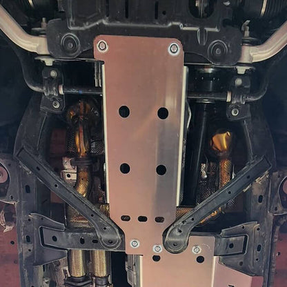 Ford Bronco / Ranger Raptor Transmission Skid Plate | without Sway Bar Disconnect