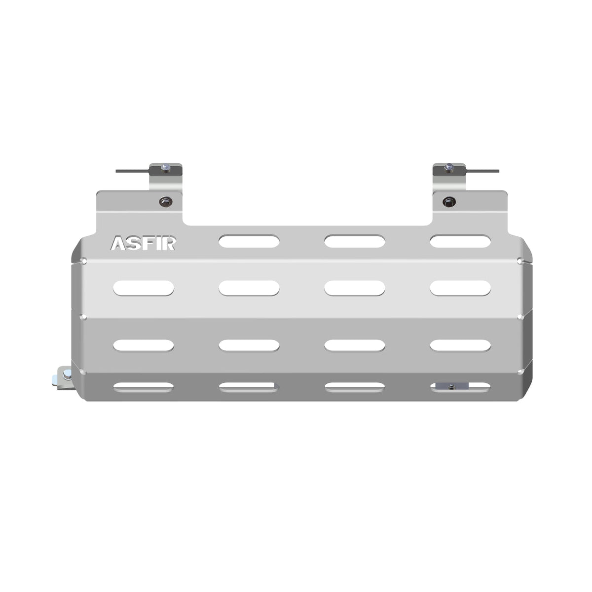 Asfir 4x4 Ford Bronco Exhaust Skid Plate, 1/4" Aluminum, Bolt-On Underbody Protection