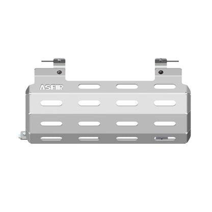 Asfir 4x4 Ford Bronco Exhaust Skid Plate, 1/4" Aluminum, Bolt-On Underbody Protection