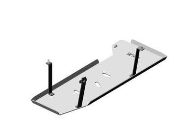 Silverado & Sierra 1500 Fuel Tank Skid Plate | Crew Cab
