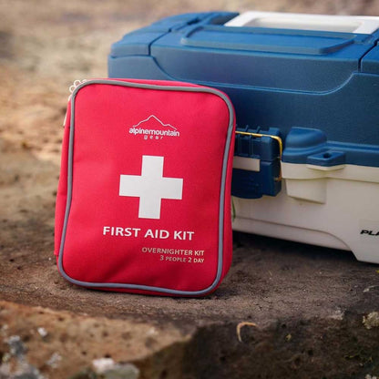 First Aid Kit - Compact Emergency Medical Kit with Bandages, Gauze, and More
