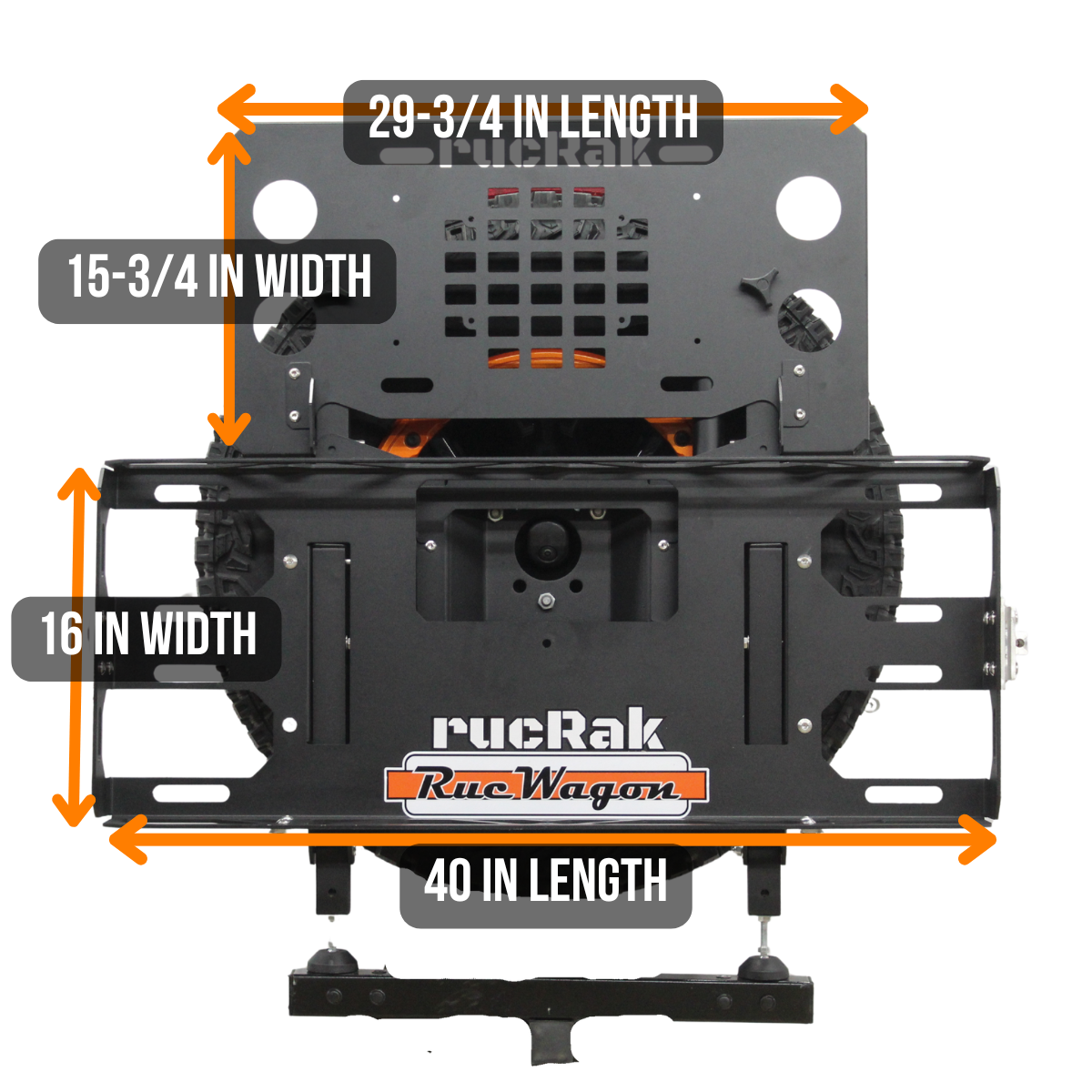 Bronco Raptor (2022-2026) Cargo Rack & Bike Carrier | rucRak Grunt