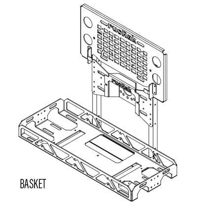Ford Bronco (2021+) Cargo Carrier, Bike Rack & Tailgate Table - GRUNT