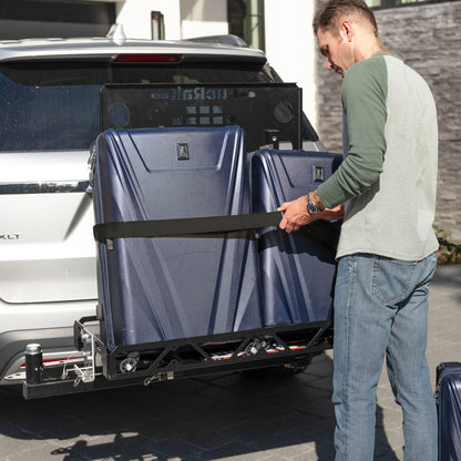 Swing Away Hitch Cargo Carrier, Bike Rack & Tailgate Table - GUNNY