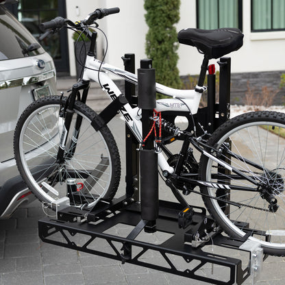 Swing Away Hitch Cargo Carrier, Bike Rack & Tailgate Table - GUNNY