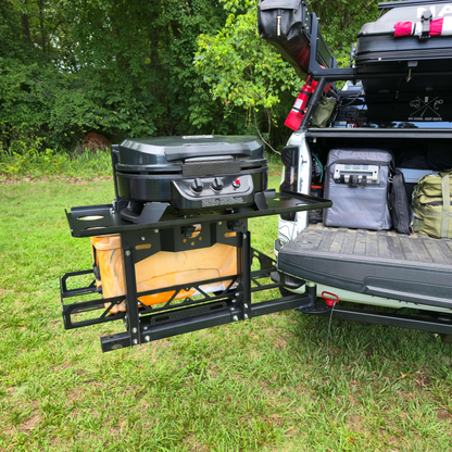 Swing Away Hitch Cargo Carrier & Bike Rack for SUVs, Trucks & RVs | rucRak GUNNY