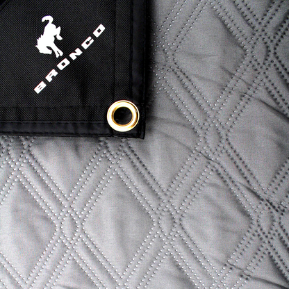 Bronco 72 in X 60 in Woven Water-Resistant Utility Blanket