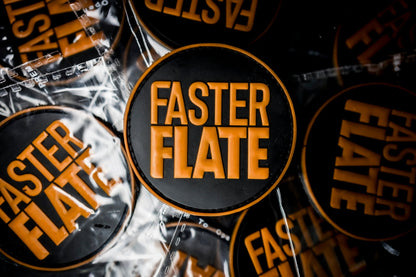 FasterFlate Logo Velcro Patch
