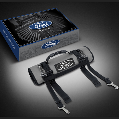 86-Piece Ford Branded Tool Roll Kit