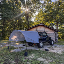 2-in-1 Jeep Wrangler LJ Trail Cover + Sun Shade