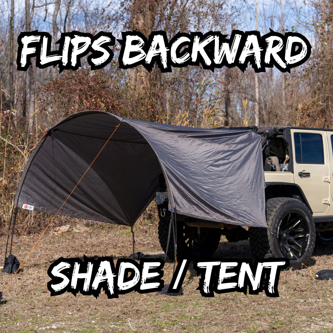 Bronco & Wrangler 2-in-1 Rain Cover & Shade | Trail Gear Oasis