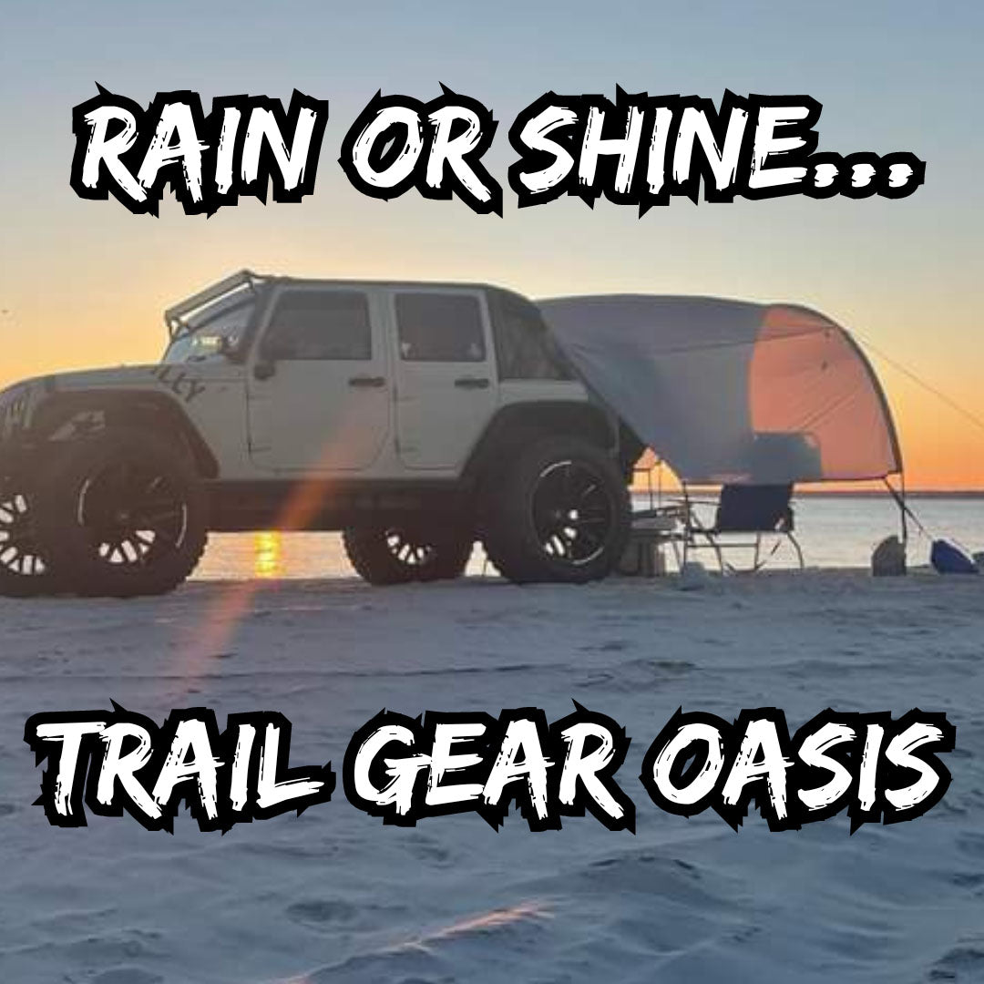 Bronco & Wrangler 2-in-1 Rain Cover & Shade | Trail Gear Oasis