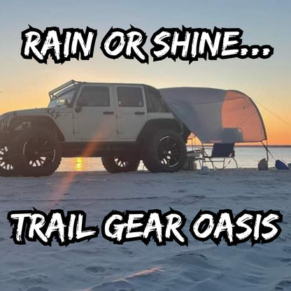 Bronco & Wrangler 2-in-1 Rain Cover & Shade | Trail Gear Oasis