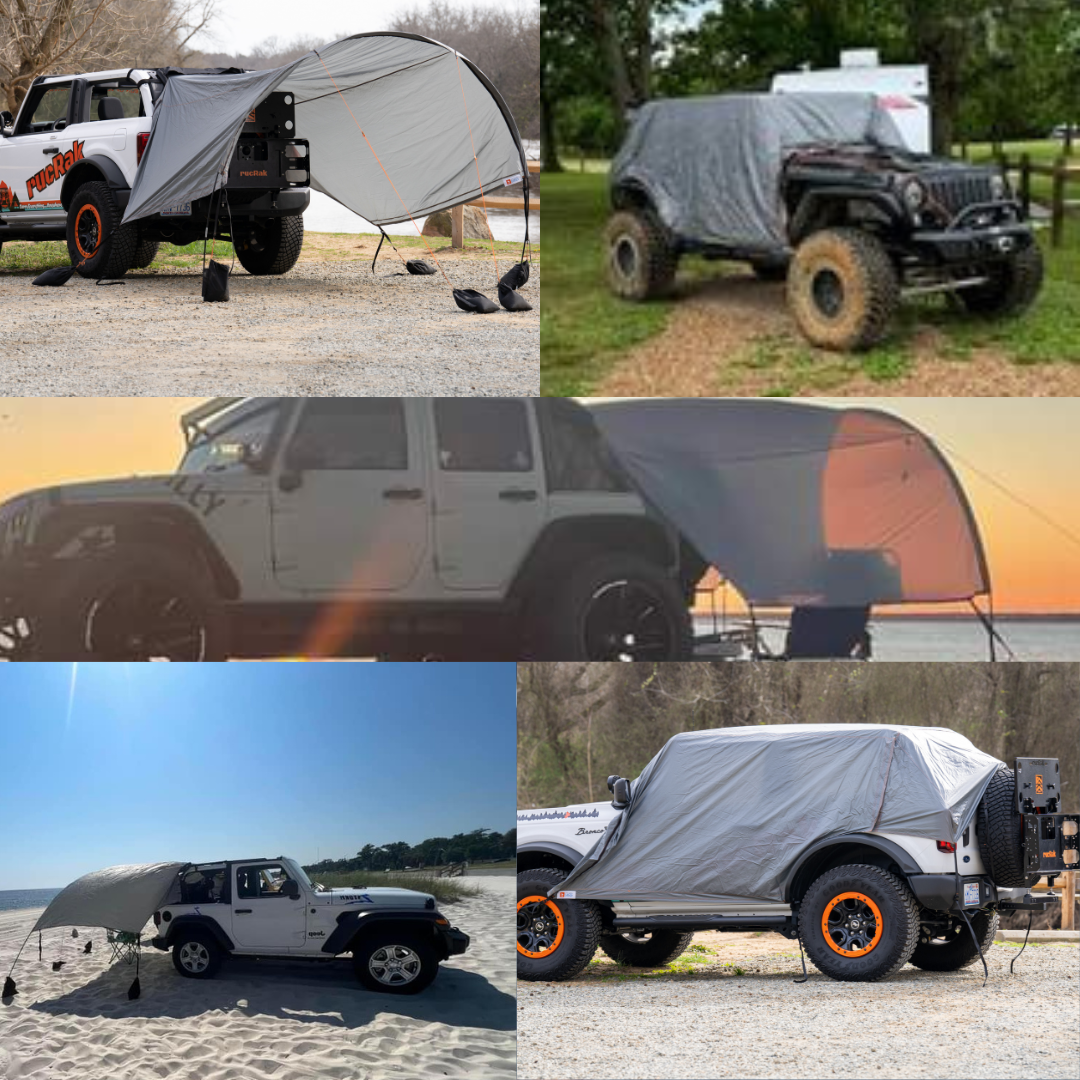 Bronco & Wrangler 2-in-1 Rain Cover & Shade