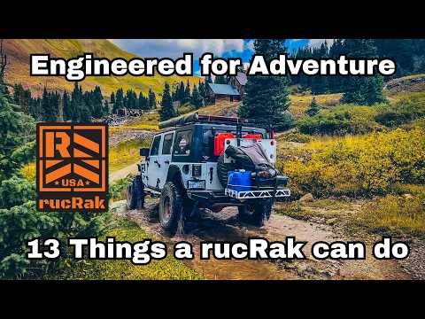 rucRak 13-in-1 Modular Cargo Carrier & Bike Rack