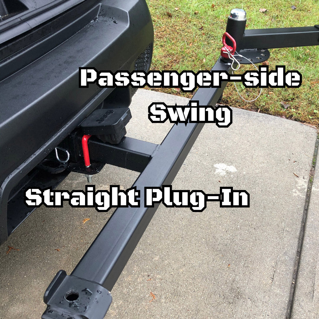 Hitch Swing Arm Upgrade Kit - Spare-Mount to Hitch Swing-Away - GRUNT